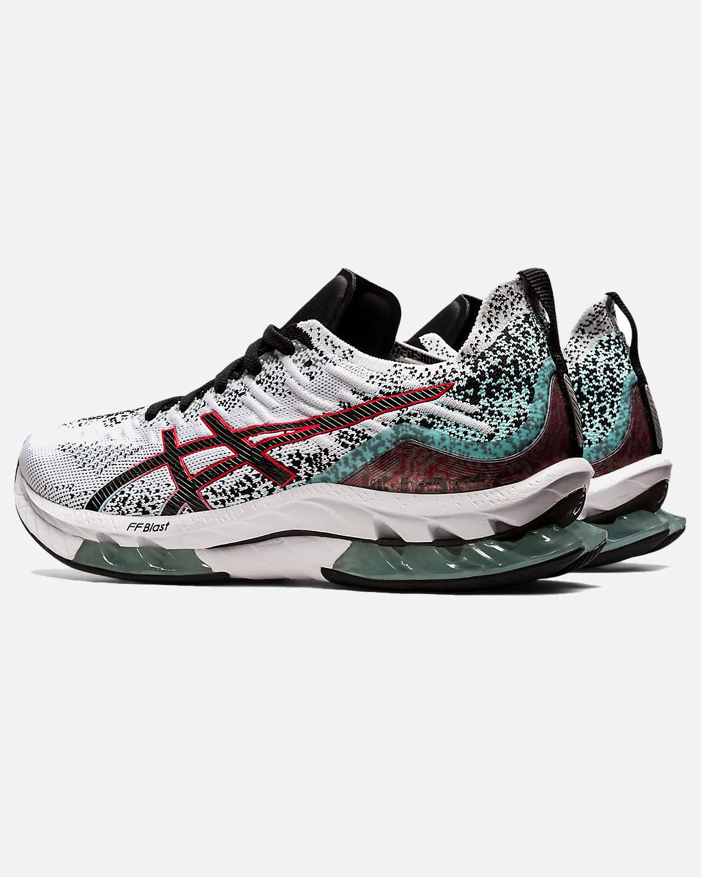 FootkornerAsics Gel Kinsei Blast - White/Black/Red
