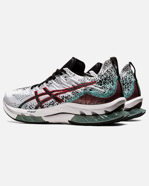 Asics Gel Kinsei Blast - White/Black/Red - Footkorner