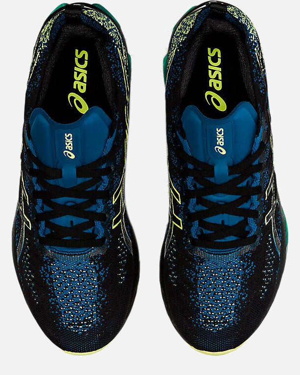 FootkornerAsics Gel Kinsei Blast - Black/Blue/Yellow