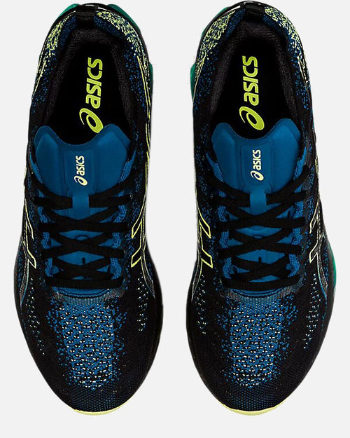 Asics Gel Kinsei Blast - Black/Blue/Yellow - Footkorner