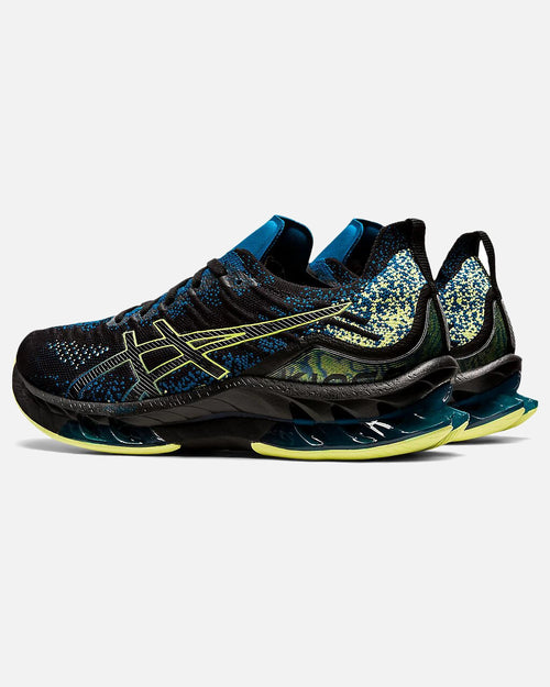 Asics Gel Kinsei Blast - Black/Blue/Yellow - Footkorner
