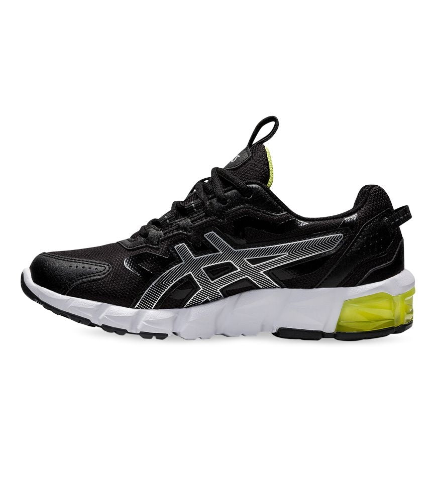 FootkornerAsics Gel Quantum 90 S GS Júnior - Negro/Amarillo