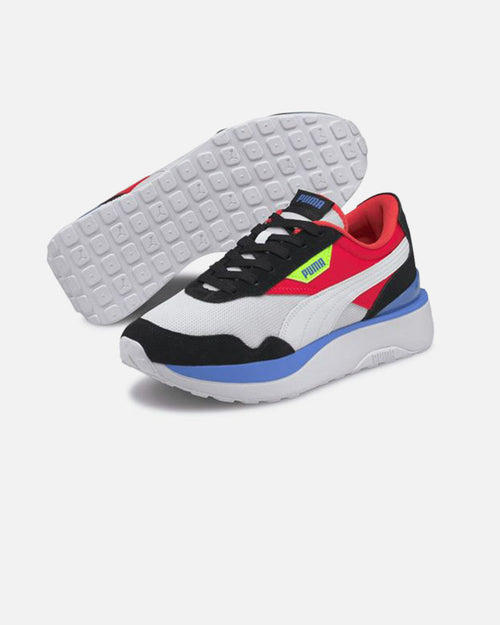 Puma Cruise Rider Damen - Rot/Schwarz/Blau - Footkorner