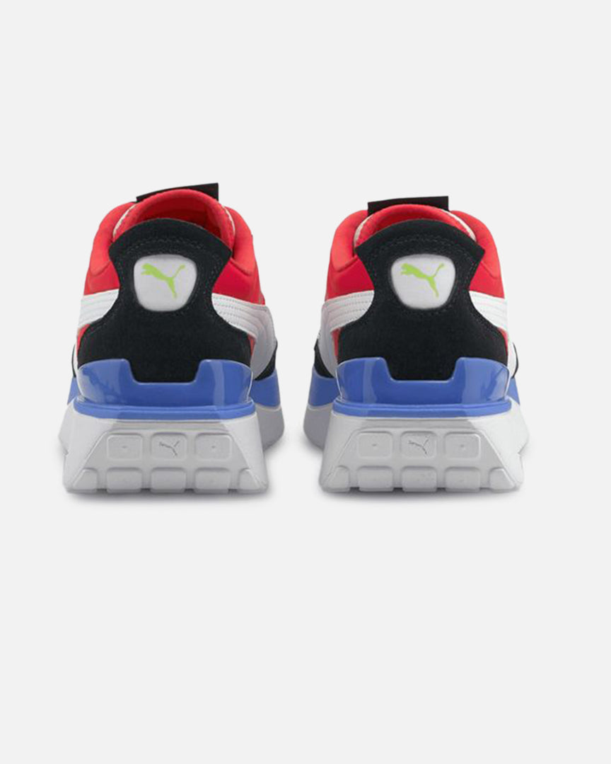 FootkornerPuma Cruise Rider Damen - Rot/Schwarz/Blau