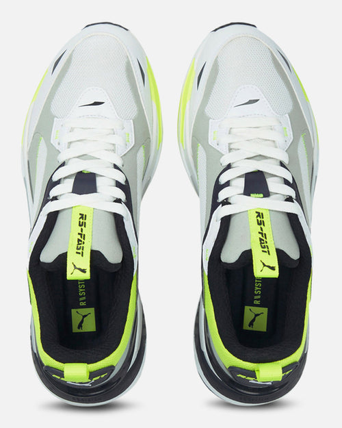 Puma RS-Fast - Blanc/Noir/Jaune - Footkorner