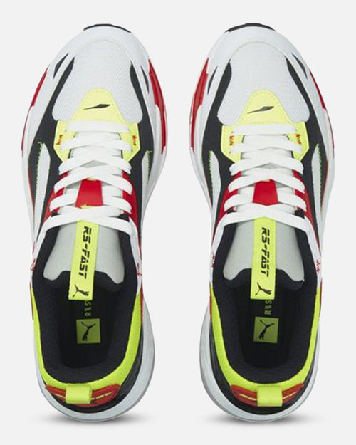 Puma RS-Fast - White/Red/Yellow - Footkorner