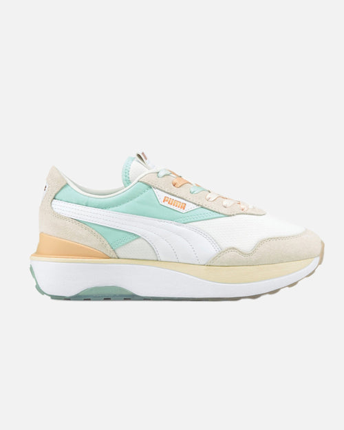 Puma Cruise Rider Woman - White/Beige/Green - Footkorner