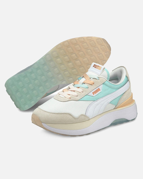 Puma Cruise Rider Woman - White/Beige/Green - Footkorner