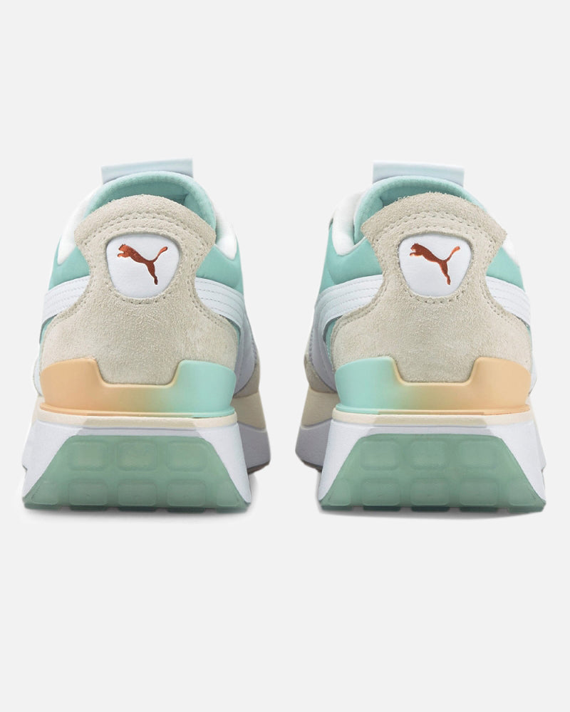 FootkornerPuma Cruise Rider Woman - White/Beige/Green