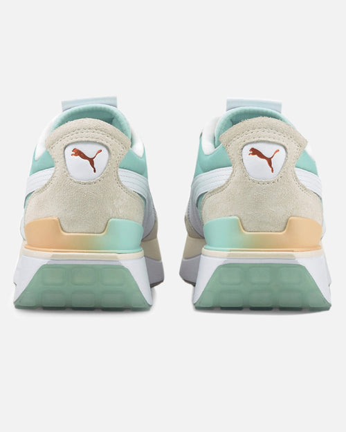 Puma Cruise Rider Woman - White/Beige/Green - Footkorner