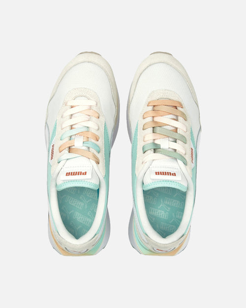 Puma Cruise Rider Woman - White/Beige/Green - Footkorner