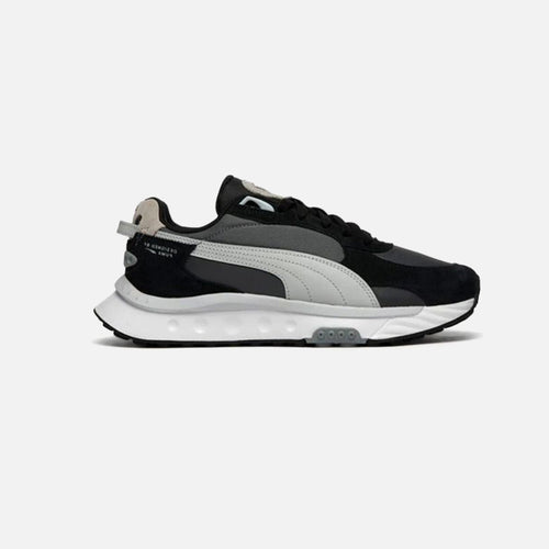 Puma Wild Rider Rollin - Black/Grey/White - Footkorner