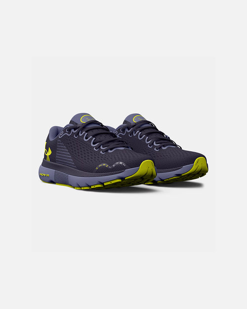 Under Armour UA HOVR™ Infinite 4 – Blau/Gelb - Footkorner