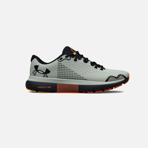 Under Armour UA HOVRÃ¢â€žÂ¢ Infinite 4 - Grau/Schwarz/Orange - Footkorner