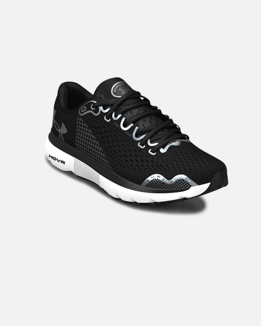 Basket Under Armour UA HOVR Infinite 4 - Noir/Blanc/Gris