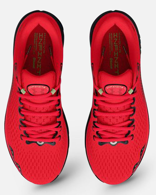 Under Armour UA HOVR Infinite 4 - Rojo/Negro/Verde - Footkorner