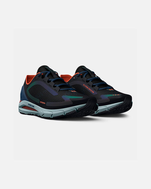 Under Armour UA HOVR™ Sonic 5 Storm - Noir/Bleu/Orange - Footkorner