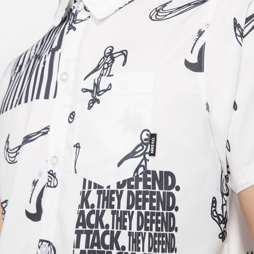 Chemise Nike FC Joga Bonito - Blanc/Noir - Footkorner