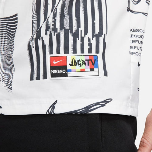 Chemise Nike FC Joga Bonito - Blanc/Noir - Footkorner