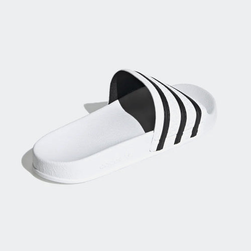 Adidas Adilette Slides - White/Black - Footkorner