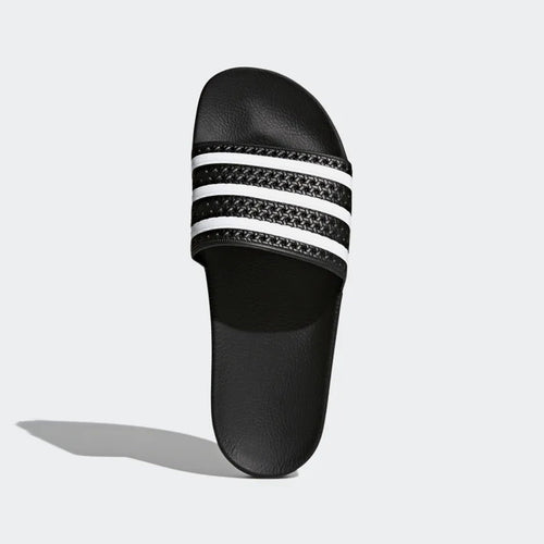 Claquettes Adidas Adilette - Noir/Blanc - Footkorner