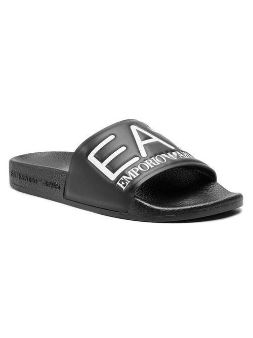 Claquettes Emporio Armani EA7 - Noir - Footkorner