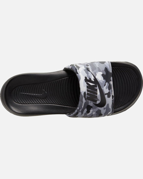 Claquettes Nike Victori One - Noir/Gris - Footkorner