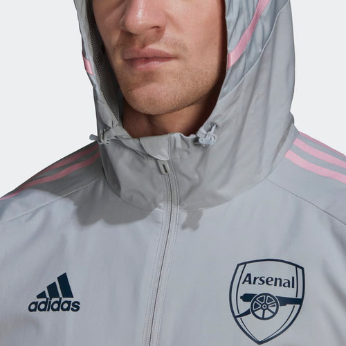 Veste Coupe-vent Arsenal Condivo  2022/2023 - Gris/Rose - Footkorner