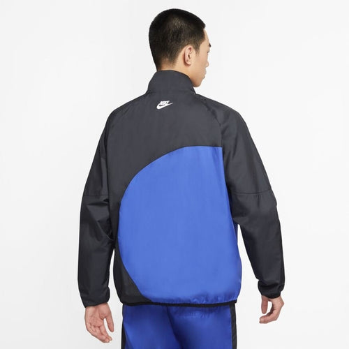 Nike Just Do It Windbreaker - Black/Blue - Footkorner