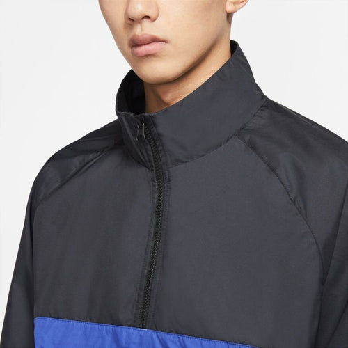 Nike Just Do It Windbreaker - Black/Blue - Footkorner
