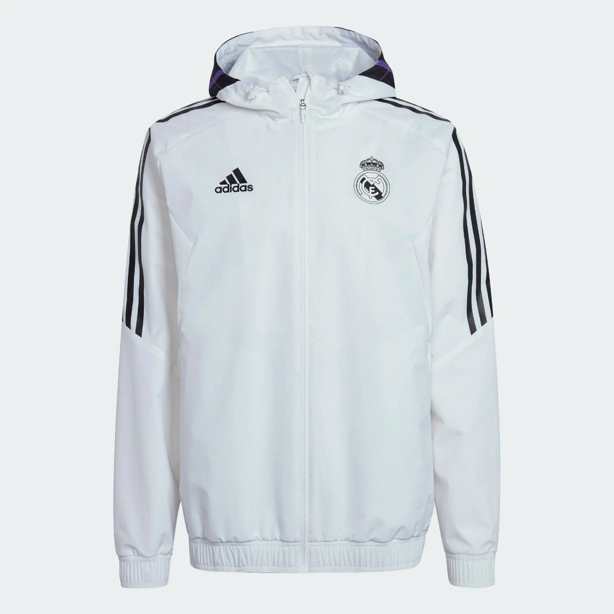 FootkornerVeste Coupe-vent Real Madrid Condivo 2022/2023 - Blanc