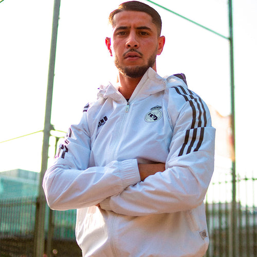 Veste Coupe-vent Real Madrid Condivo 2022/2023 - Blanc - Footkorner