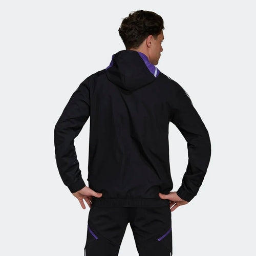 Chaqueta cortavientos Real Madrid Condivo 2022/2023 - Negro - Footkorner