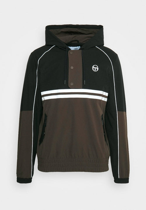Coupe-Vent Sergio Tacchini Netem - Noir/Olive - Footkorner