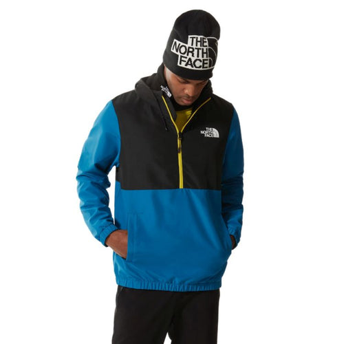 Cortavientos The North Face Train Logo - Azul/Negro - Footkorner