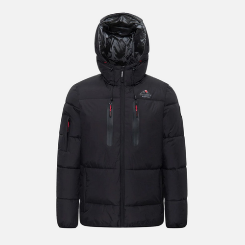 Helvetica Nepal Daunenjacke – Schwarz - Footkorner