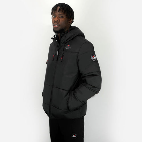 Helvetica Nepal Daunenjacke – Schwarz - Footkorner
