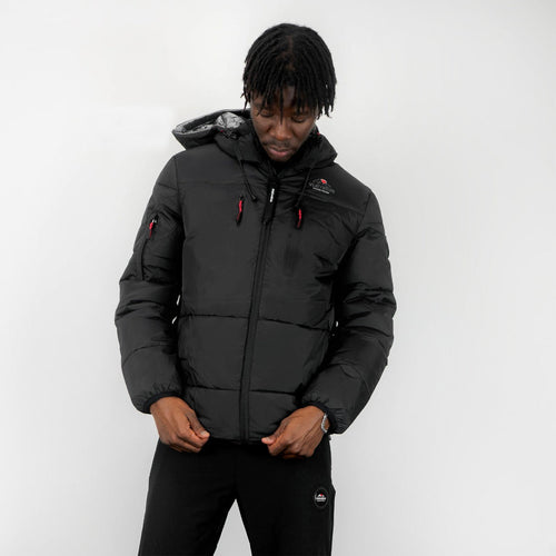 Helvetica Nepal Daunenjacke – Schwarz - Footkorner
