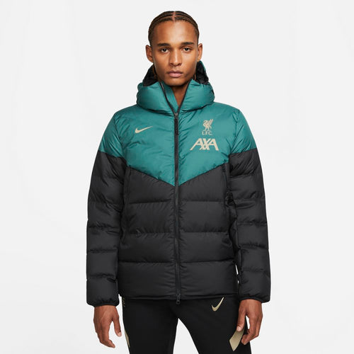 Chaqueta acolchada Liverpool Strike - Negro/Verde - Footkorner