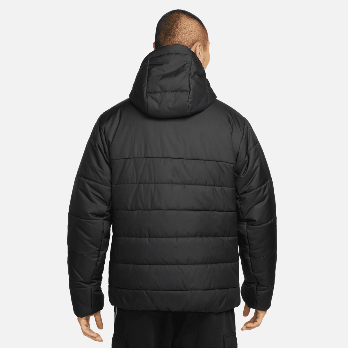 Nike Sportswear Repeat Daunenjacke – Schwarz/Weiß