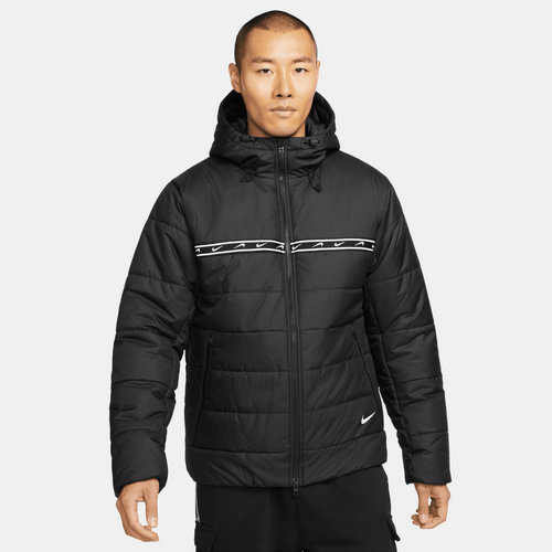 Nike Sportswear Repeat Daunenjacke – Schwarz/Weiß - Footkorner