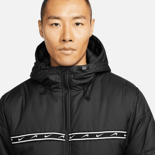 Nike Sportswear Repeat Daunenjacke – Schwarz/Weiß - Footkorner