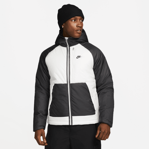 Nike Therma-Fit Legacy Daunenjacke – Schwarz/Weiß - Footkorner