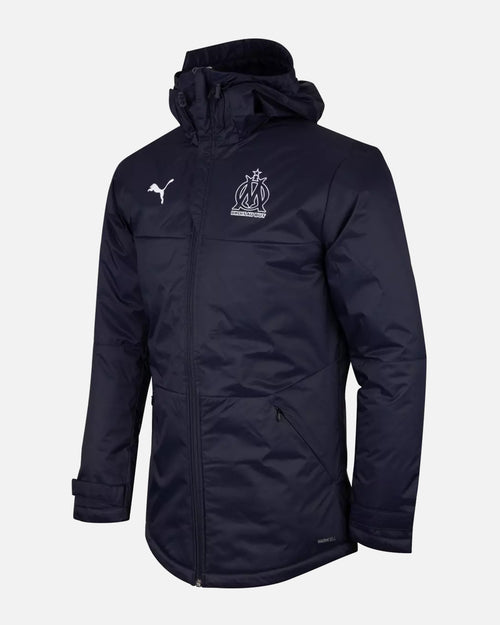 Doudoune OM - Bleu/Blanc - Footkorner