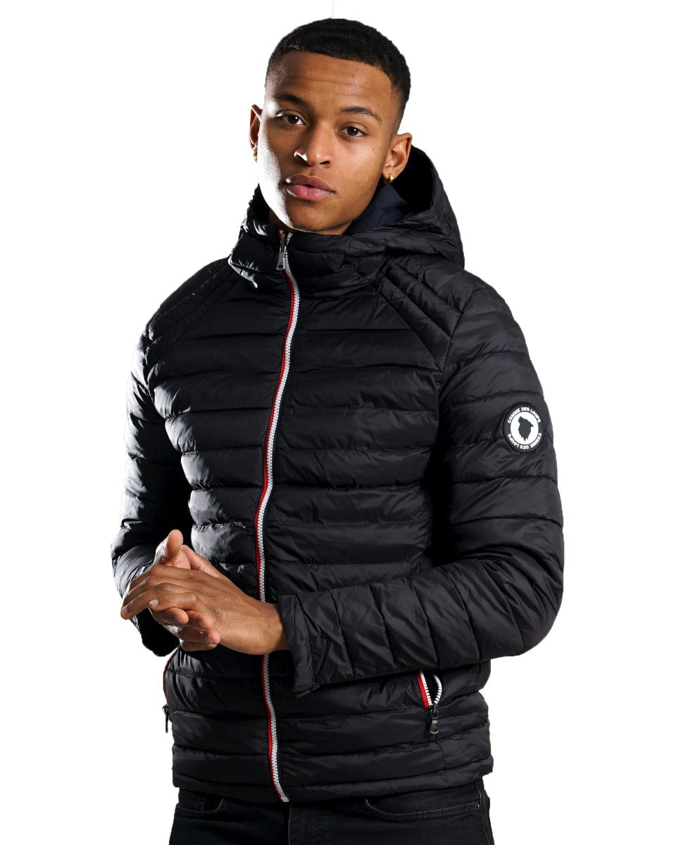 FootkornerChaqueta de plumón reversible Like Wolves Rome - Negro/Azul