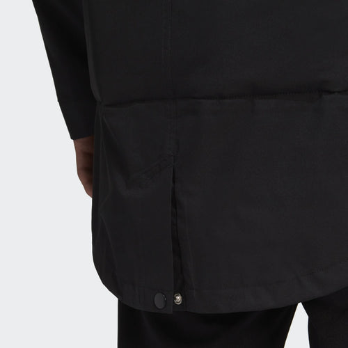 Real Madrid Puffer Jacket - Black/White/Purple  - Footkorner