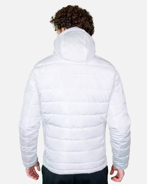 Redskins Venture Swell Down Jacket - White/Black/Red - Footkorner