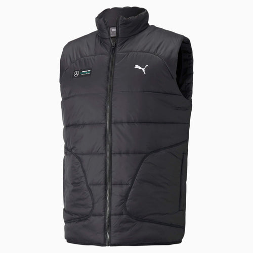 Puma Mercedes F1 SDS Ärmellose Daunenjacke - Schwarz - Footkorner