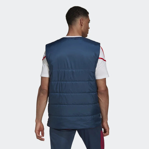 Bayern Munich sleeveless puffer jacket - Blue/Red - Footkorner