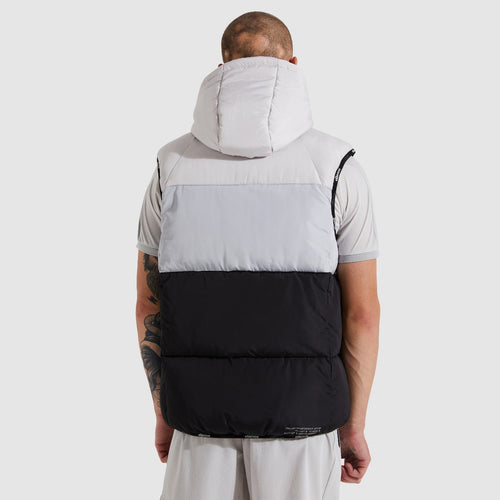 Doudoune sans manches Ellesse Apice - Noir/Gris - Footkorner